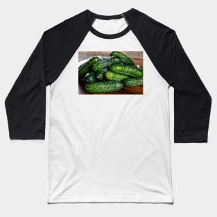 Freshly picked pickles from the garden Baseball T-Shirt